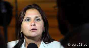 Marisol Pérez Tello: “No puedes luchar contra la corrupción si tienes a un sentenciado a tu lado” - Diario Perú21