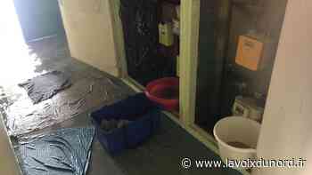 Arras : à la tour Courbet, les travaux sont en cours et un ascenseur est remis en marche - La Voix du Nord