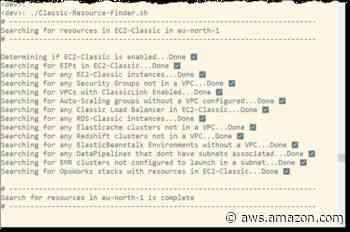 Amazon EC2-Classic Is Retiring