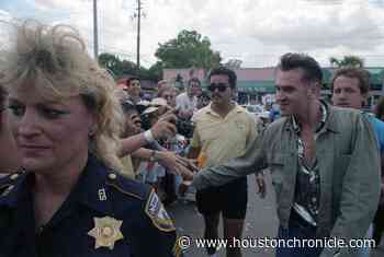 When Morrissey visited Houston's Record Rack in 1992 - Houston Chronicle