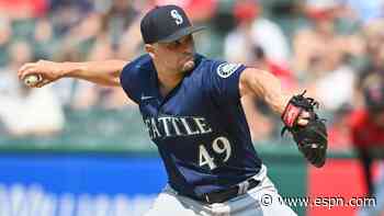 Houston Astros bolster bullpen, get Seattle Mariners' Kendall Graveman in four-player trade - ESPN