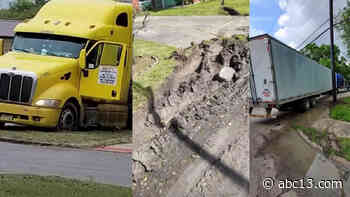 Houston residents raise concerns over big rig traffic in historic neighborhood - KTRK-TV