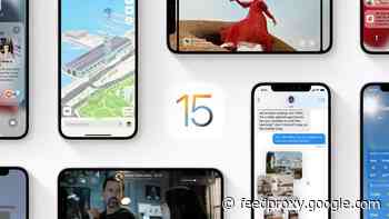 Apple releases iOS 15 Public Beta 4