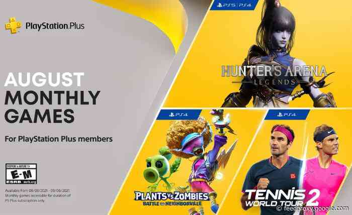 Free PlayStation Plus games August 2021