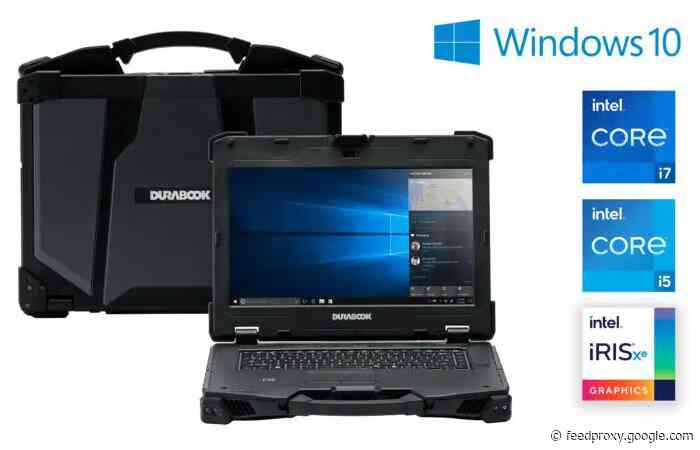 Durabook Z14I rugged laptop with MIL-STD 810H certification