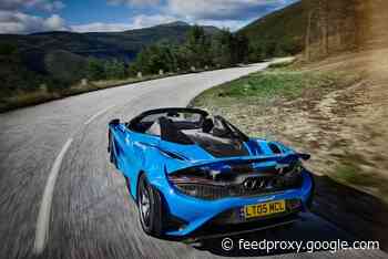 McLaren 765LT Spider shown off on video