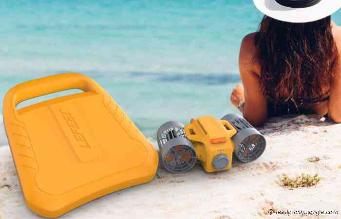LEFEET C1 underwater scuba water scooter lets you explore beneath the waves
