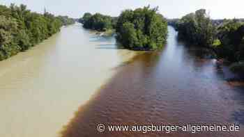 Lech trifft Wertach: Naturschauspiel in der Augsburger Wolfzahnau - Augsburger Allgemeine