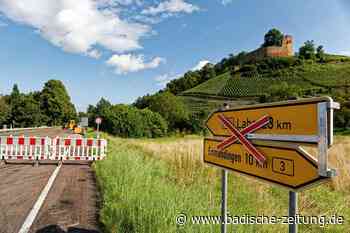 B 3 soll nach Bauarbeiten ab Freitagabend wieder offen sein - Kenzingen - Badische Zeitung