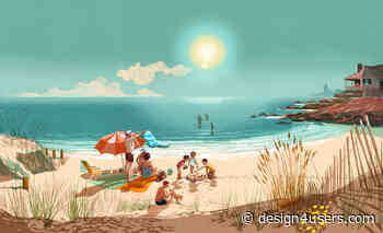 20+ Bright Digital Artworks Capturing Summer Moments