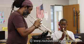 Herb Smith lends a helping horn to young Black men