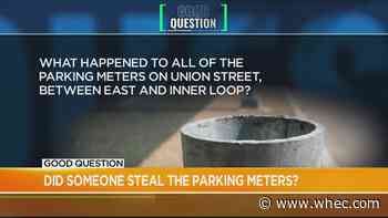 Good Question: Did someone steal those parking meters?