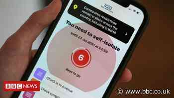 NHS Covid-19 app pings rise by over 70,000 to new record