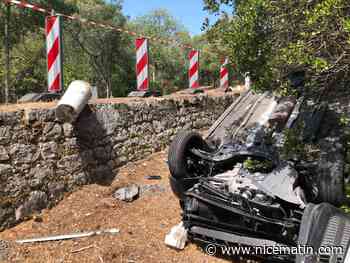 Impressionnante sortie de route au Mont Boron, à Nice