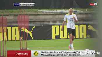 Borussia Dortmund Video: Von Malen keine Spur, Haaland trainiert beidfüßig - Sky Sport