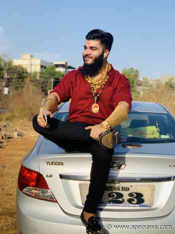 Gold man’ Mitesh Dhule gains popularity through his devoted social work - APN News