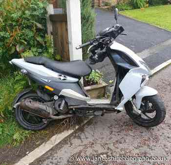 Dumped scooter being driven 'anti-socially' in Bacup recovered by police
