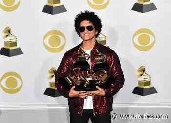 Bruno Mars Will Likely Tie One Of Beyoncé’s Most Impressive Grammy Records This Year - Forbes
