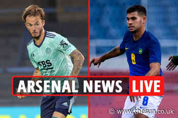 Arsenal transfer news LIVE: Maddison ‘can join at right price’, Bruno Guimaraes talks, Ben White ann... - The Sun