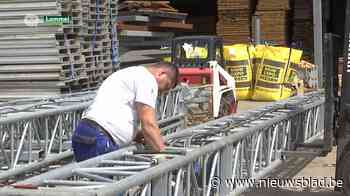 Afgelasting Pukkelpop is zware dobber voor Lommelse tentenbouwer