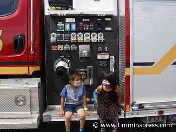 Touch-a-Truck held for forest fire evacuees - Timmins Press