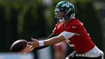 After emotional 2 weeks, Jets' Wilson in camp