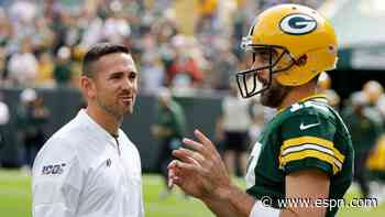 Packers' Rodgers on pitch count to preserve arm