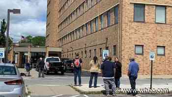 County Departments of Human Services and Public Health closed due to water valve break