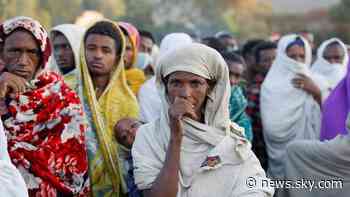 Ethiopia: UN warns it will imminently 'run out of food' in refugee camps - Sky News