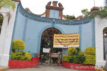 Exhorta Ayuntamiento de Cuernavaca a respetar medidas de prevención en panteones - Unión de Morelos