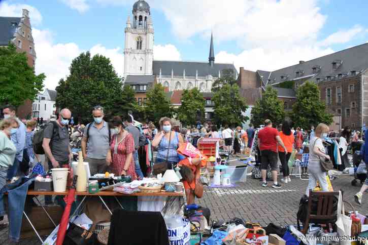 Rommelmarkt solidair met slachtoffers overstromingen