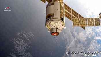 New Russian lab briefly knocks space station out of position