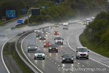 Drivers want motorway speed limit cut when it rains - Dudley News