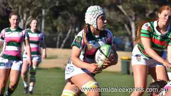 Images from the second game of the women's 7s fixture - Armidale Express