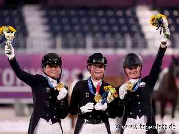 Weitere Sternstunde: Dressur-Dreamteam feiert Gold - TAGEBLATT: Nachrichten aus Stade, Buxtehude und der Region - Tageblatt-online