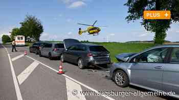 Unfall bei Ulm: Sieben Verletzte, davon zwei Kinder - Augsburger Allgemeine