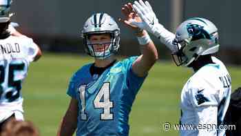 Sam Darnold's lowkey leadership resonating early with Carolina Panthers
