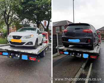 Two "stolen cars" seized by traffic police in Bolton - The Bolton News