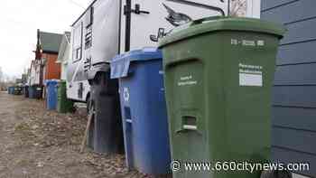 Calgary program spot-checking blue, green bins for wrong materials - 660 News