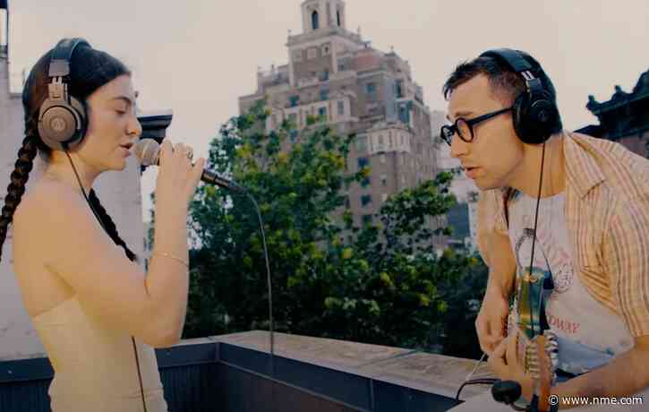 Watch Lorde and Jack Antonoff perform ‘Solar Power’ on a blustery rooftop
