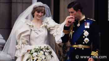 A slice of Princess Diana's wedding cake is going up for auction