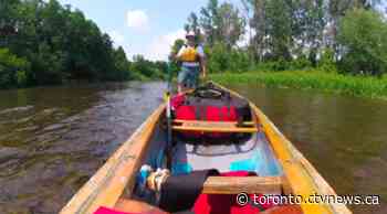 Retired teachers spend about 4 weeks canoeing to new home in Perth, Ont.