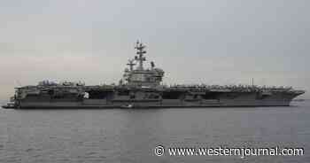 USS Ronald Reagan on Scene After Surprise Attack on Ocean Tanker, All Signs Point to Foreign Drone Strike