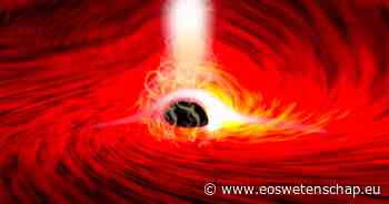 Eerste waarneming van licht van achterkant zwart gat - Eos Wetenschap