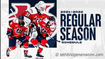 WHL, Lethbridge Hurricanes release full 2021-2022 season schedule - Lethbridge News Now