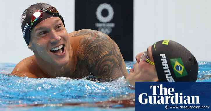 USA’s Caeleb Dressel wins fourth gold of Olympics with victory in 50m freestyle