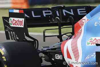 Alpine: ala posteriore carica con dei rinforzi alla paratia laterale - Motorsport.com Italia