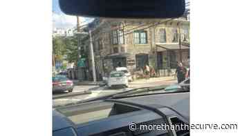 Accident results in car hitting front door of Jasper's WestSide in West Conshohocken - morethanthecurve.com