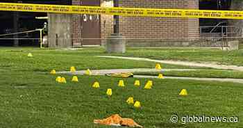 12-year-old boy seriously injured after shooting at Toronto apartment park - Global News