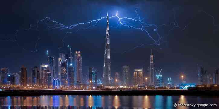 How 'rain drones' in Dubai use electric shocks against clouds to trigger rain to battle extreme temperatures
